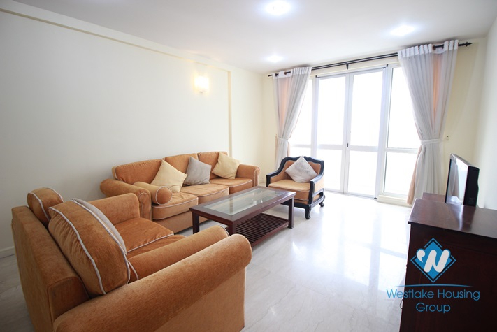 Nice and big size apartment for rent in P Tower Ciputra, Tay Ho area 